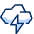 Cloud Flash icon - Free transparent PNG, SVG. No sign up needed.