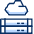 Cloud Server 1 icon - Free transparent PNG, SVG. No sign up needed.
