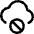 Cloud Block Icon from Core Line Set