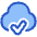 Cloud Check Icon from Plump Duo Set