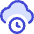 Cloud Clock Icon from Core Duo Set