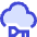 Cloud Key Icon from Sharp Duo Set