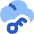 Cloud Key Icon from Flex Flat Set