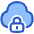 Cloud Lock Icon from Plump Duo Set