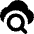 Cloud Search Icon from Core Solid Set
