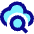 Cloud Search Icon from Sharp Pop Set