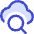 Cloud Search Icon from Core Duo Set