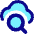 Cloud Search Icon from Core Pop Set