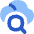 Cloud Search Icon from Flex Flat Set
