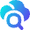Cloud Search Icon from Flex Gradient Set