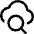 Cloud Search Icon from Core Line Set