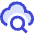 Cloud Search Icon from Sharp Duo Set