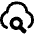 Cloud Search Icon from Plump Remix Set