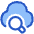 Cloud Search Icon from Plump Duo Set