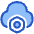 Cloud Setting Bolt Nut Icon from Plump Duo Set