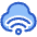 Cloud Wifi Icon from Plump Duo Set | Free Download as SVG Vector and Transparent PNG | Streamline icons