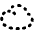 Icloud Dashed Icon from Flex Remix Set
