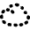 Icloud Dashed Icon from Flex Solid Set