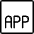 App 1 Icon from Streamline Light 3.0 Set