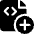 File Code Add 1 Icon from Ultimate Bold Set