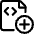 File Code Add 1 Icon from Ultimate Regular Set