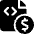 File Code Cash 1 Icon from Ultimate Bold Set