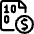 File Code Cash Icon from Ultimate Regular Set