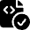 File Code Check 1 Icon from Ultimate Bold Set