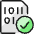 File Code Check Icon from Ultimate Colors Set
