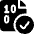 File Code Check Icon from Ultimate Bold Set