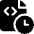File Code Clock 1 Icon from Ultimate Bold Set