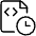 File Code Clock 1 Icon from Ultimate Light Set