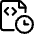 File Code Clock 1 Icon from Ultimate Regular Set