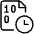 File Code Clock Icon from Ultimate Light Set