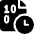 File Code Clock Icon from Ultimate Bold Set