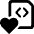 File Code Heart 1 icon - Free transparent PNG, SVG. No sign up needed.