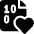 File Code Heart Icon from Ultimate Bold Set