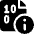 File Code Information Icon from Ultimate Bold Set