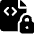 File Code Lock 1 Icon from Ultimate Bold Set