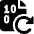 File Code Refresh Icon from Ultimate Bold Set