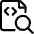 File Code Search 1 Icon from Ultimate Regular Set