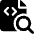 File Code Search 1 Icon from Ultimate Bold Set