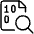 File Code Search Icon from Ultimate Light Set