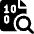 File Code Search Icon from Ultimate Bold Set