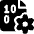 File Code Settings Icon from Ultimate Bold Set