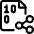 File Code Share Icon from Ultimate Regular Set