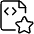 File Code Star 1 Icon from Ultimate Light Set