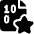 File Code Star Icon from Ultimate Bold Set