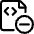 File Code Subtract 1 Icon from Ultimate Regular Set