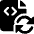 File Code Sync 1 Icon from Ultimate Bold Set